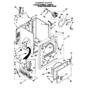 Whirlpool LGR8857EZ1 cabinet diagram