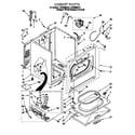 Whirlpool LGC8858EZ1 cabinet diagram