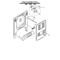 KitchenAid KGST307BWH2 rear chassis diagram