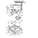 Whirlpool LSL9345EQ1 machine base diagram