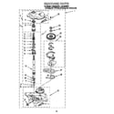 Whirlpool LSL9345EQ1 gearcase diagram