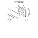 Whirlpool 9ET19DKXFN00 freezer door diagram