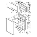 Whirlpool 8ET18GKXFW00 door diagram