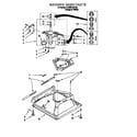 Whirlpool 8LSR6132FQ0 machine base diagram