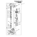 Whirlpool 8LSR6132FQ0 gearcase diagram