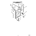 Whirlpool RB262PXYB0 oven cabinet diagram