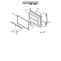 Whirlpool 6ET19DKXDW01 freezer door diagram