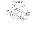 KitchenAid KGST307FWH0 cooktop burner diagram