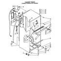 Whirlpool ET14JMYWW01 cabinet parts diagram