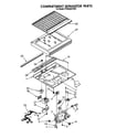 Whirlpool ET20GMXTN01 compartment separator diagram