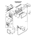 Whirlpool ET20GMXTN01 ice maker diagram