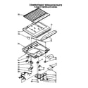 Whirlpool ET14JMXXW00 compartment separator diagram