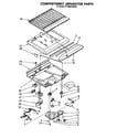 Whirlpool ET18MKXSW02 compartment separator diagram