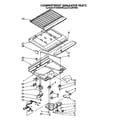 Whirlpool ET14JMYSW05 compartment separator diagram