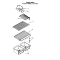 Whirlpool ET14JMYSW05 shelf diagram