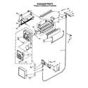 Whirlpool ET14JMYSW05 icemaker diagram