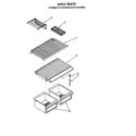 Whirlpool ET14JKYWN00 shelf diagram