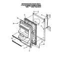 Whirlpool ET14JKXXN00 refrigerator door diagram