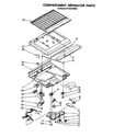 Whirlpool ET14AKXSW02 compartment separator diagram