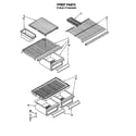 Whirlpool ET14AKXSW02 shelf diagram