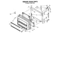 Whirlpool ET20DKXTF00 freezer door diagram