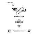 Whirlpool ET14JMYSN04 front cover diagram