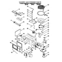 KitchenAid KEMS307DBL4 cabinet and stirrer diagram