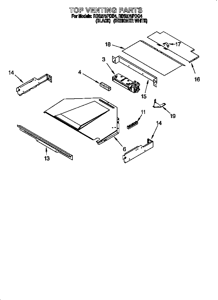 Whirlpool RBS275PDB4 top venting diagram