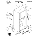 Whirlpool ET18GKXGW00 cabinet diagram