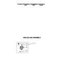 KitchenAid KDDT207BWH9 sealed gas assembly diagram
