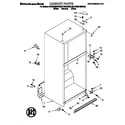 KitchenAid KTRS21MDBL02 cabinet diagram