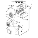 KitchenAid KTRS21MDBL02 icemaker diagram