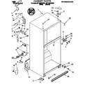 Whirlpool 4ET18ZKXDN01 cabinet diagram