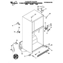 Whirlpool 8ET18NKXDW03 cabinet diagram