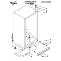 Whirlpool EV200FXDN01 cabinet diagram