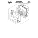 Whirlpool MT5111XDG0 door diagram