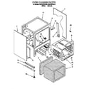 KitchenAid KESC307BAL5 oven chassis diagram