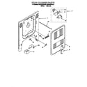 KitchenAid KESC307BAL5 rear chassis diagram