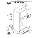 Whirlpool ET16JKXDW01 cabinet diagram