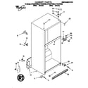 Whirlpool ET16JKXDN02 cabinet diagram