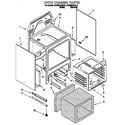 KitchenAid KERS507EAL2 oven chassis diagram
