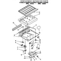 Roper RT14DKYEN00 compartment separator diagram