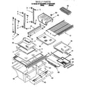 Whirlpool GT19DKXGN00 shelf diagram