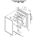 Whirlpool GT19DKXGN00 refrigerator door diagram
