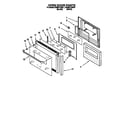 KitchenAid KEMI371BBL1 oven door diagram