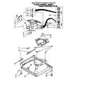 Whirlpool LSR8300EZ1 machine base diagram