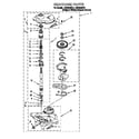 Whirlpool LSR8300EZ1 gearcase diagram