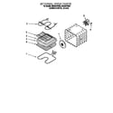 Whirlpool GBD307PDB0 internal oven diagram