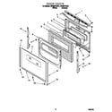 Whirlpool RF386PXEN1 door diagram
