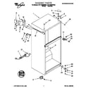 Whirlpool 4ET14GKXFW00 cabinet diagram